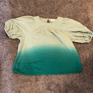 Teal Blouse
